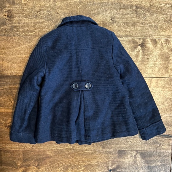 Girls’s 6/6X Peacoat - Picture 2 of 4